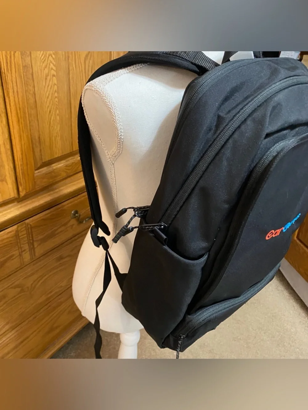 Timbuk2 Parkside Backpack‎ Eco Black Casual Travel School Office 384-3-1068